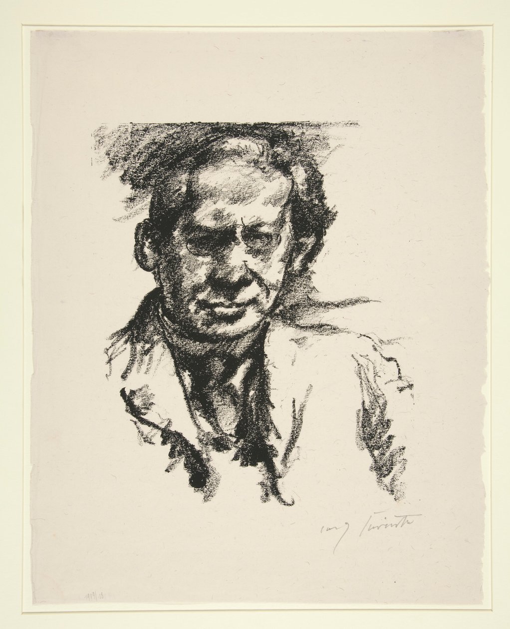 Porträt von Arno Holz von Lovis Corinth