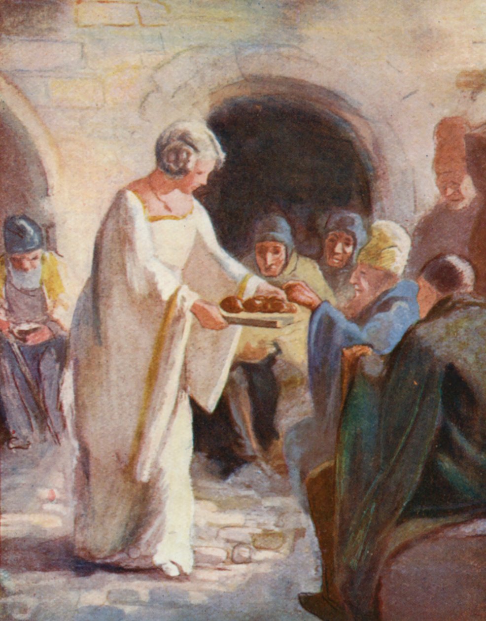 Illustration für Geschichten von Guy von Warwick von Lowes Dalbiac Luard