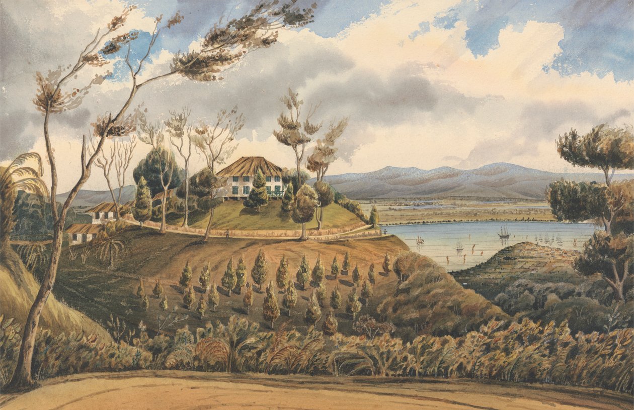 Sir William Norris Bungalow, Penang von Lt. Humphrey John Julian