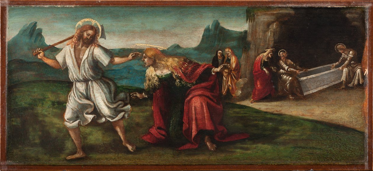 Der auferstandene Christus erscheint der hl. Magdalena, ca. 1514 von Luca Signorelli