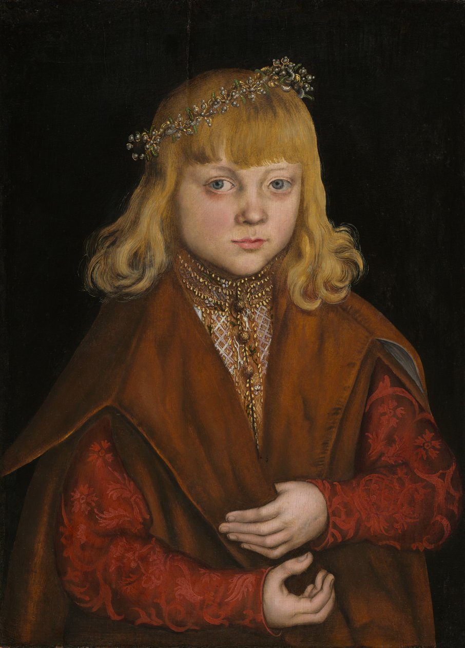 Ein Prinz von Sachsen, ca. 1517 von Lucas Cranach the Elder