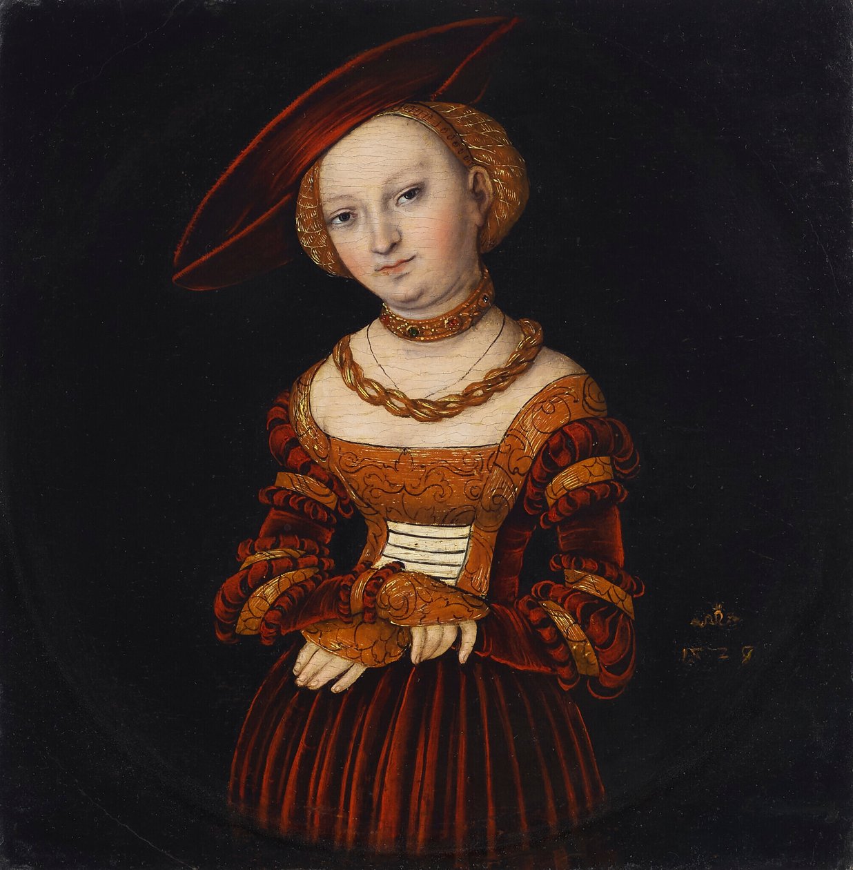 Bildnis einer Dame von Lucas Cranach the Elder