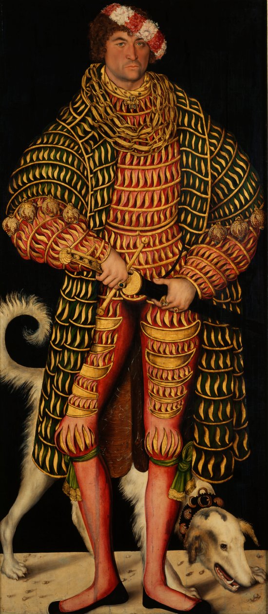 Herzog Heinrich der Fromme (1473-1541) von Lucas Cranach the Elder