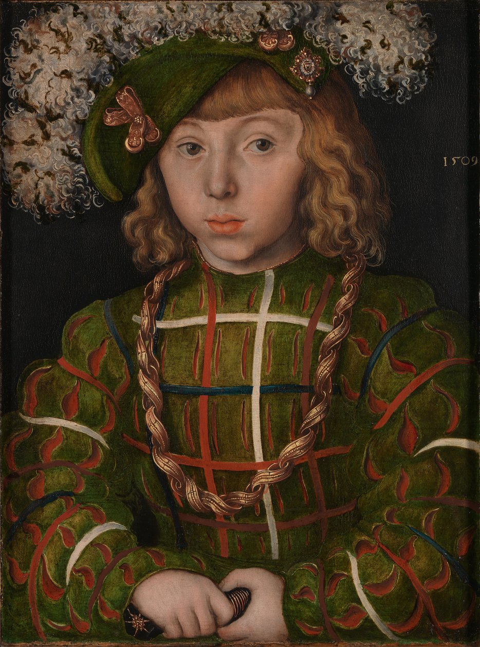 Porträt von Johann Friedrich I., der Großmütige von Lucas Cranach the Elder