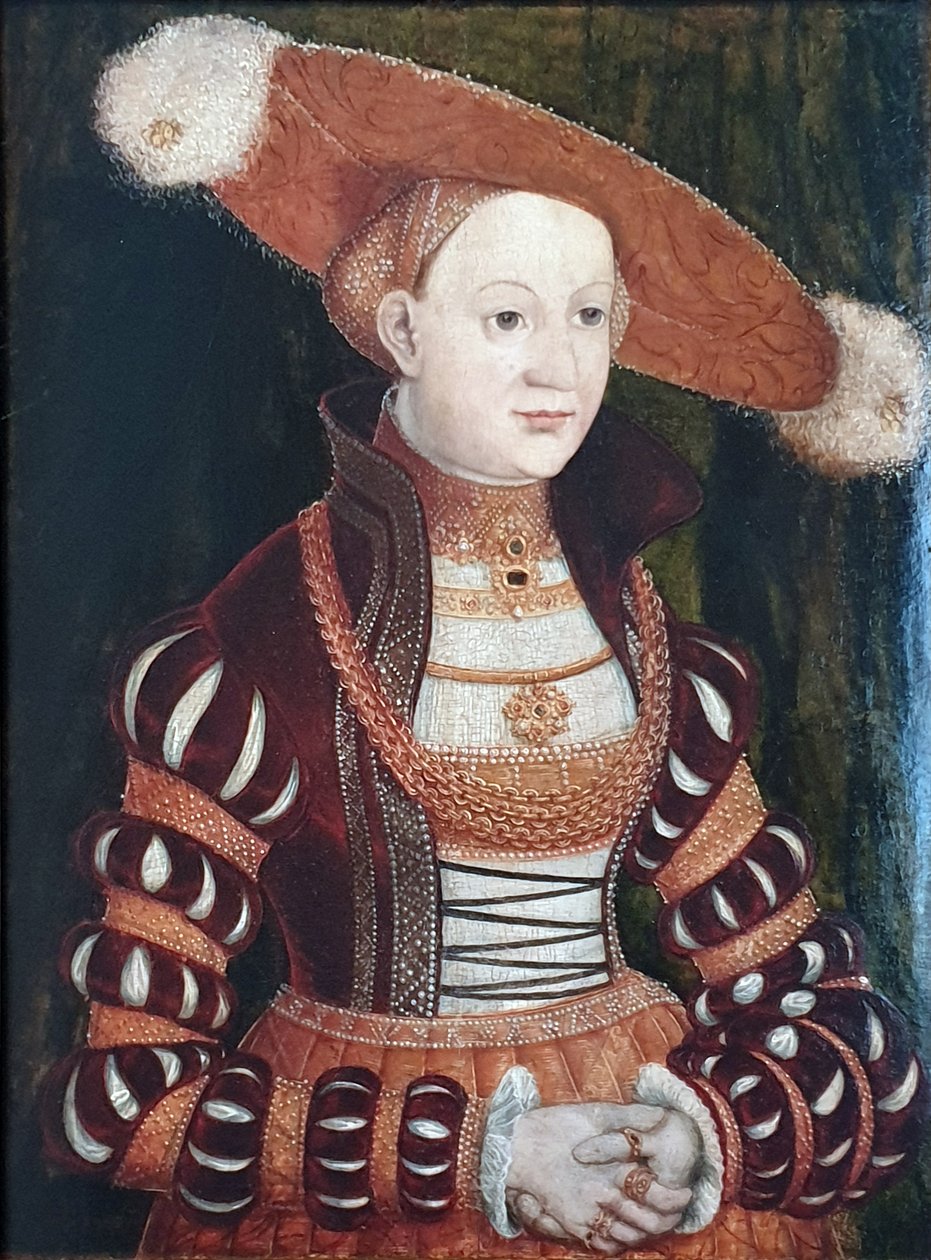 Prinzessin Magdalena von Brandenburg von Lucas Cranach the Elder