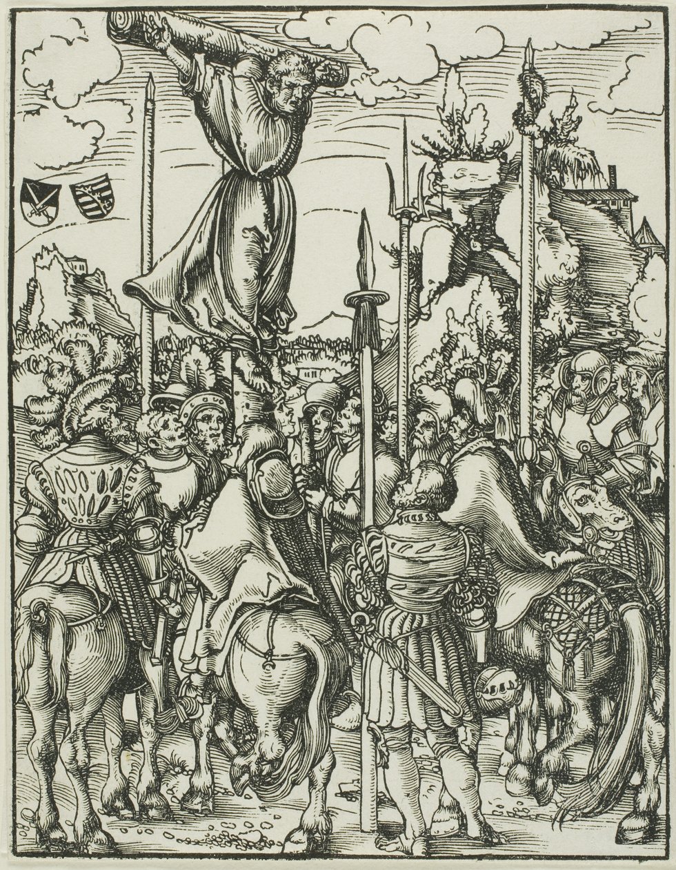 Der heilige Philipp, aus Das Martyrium der Apostel von Lucas Cranach the Elder