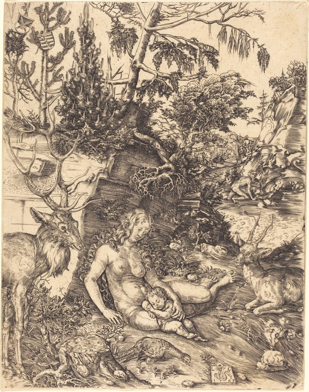 Die Buße des Heiligen Johannes Chrysostomus von Lucas Cranach the Elder