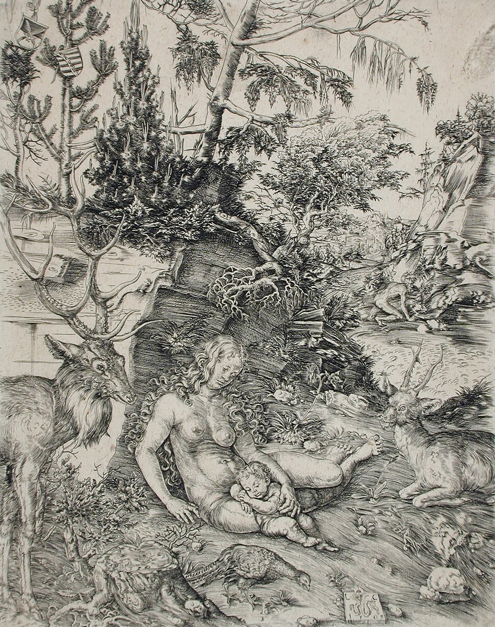 Die Buße des heiligen Johannes Chrysostomos von Lucas Cranach the Elder