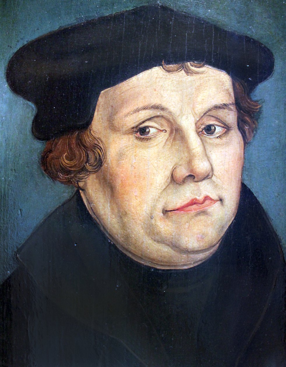 Porträt Martin Luther, 1570 von Cranach d.J. von Lucas Cranach the Younger