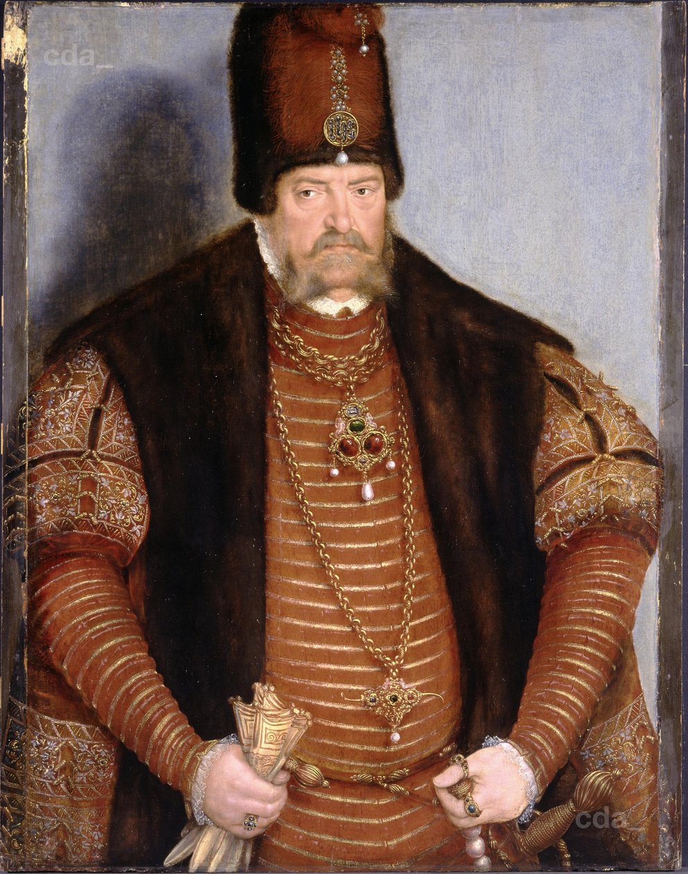 Porträt des Kurfürsten Joachim II. von Brandenburg von Lucas Cranach the Younger