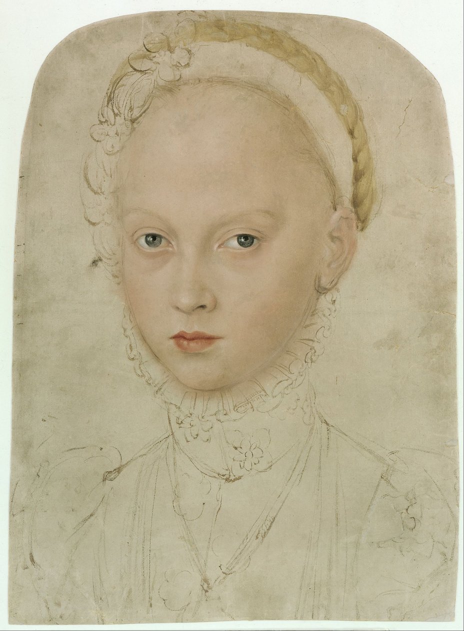 Porträt der Prinzessin Elisabeth von Sachsen von Lucas Cranach the Younger