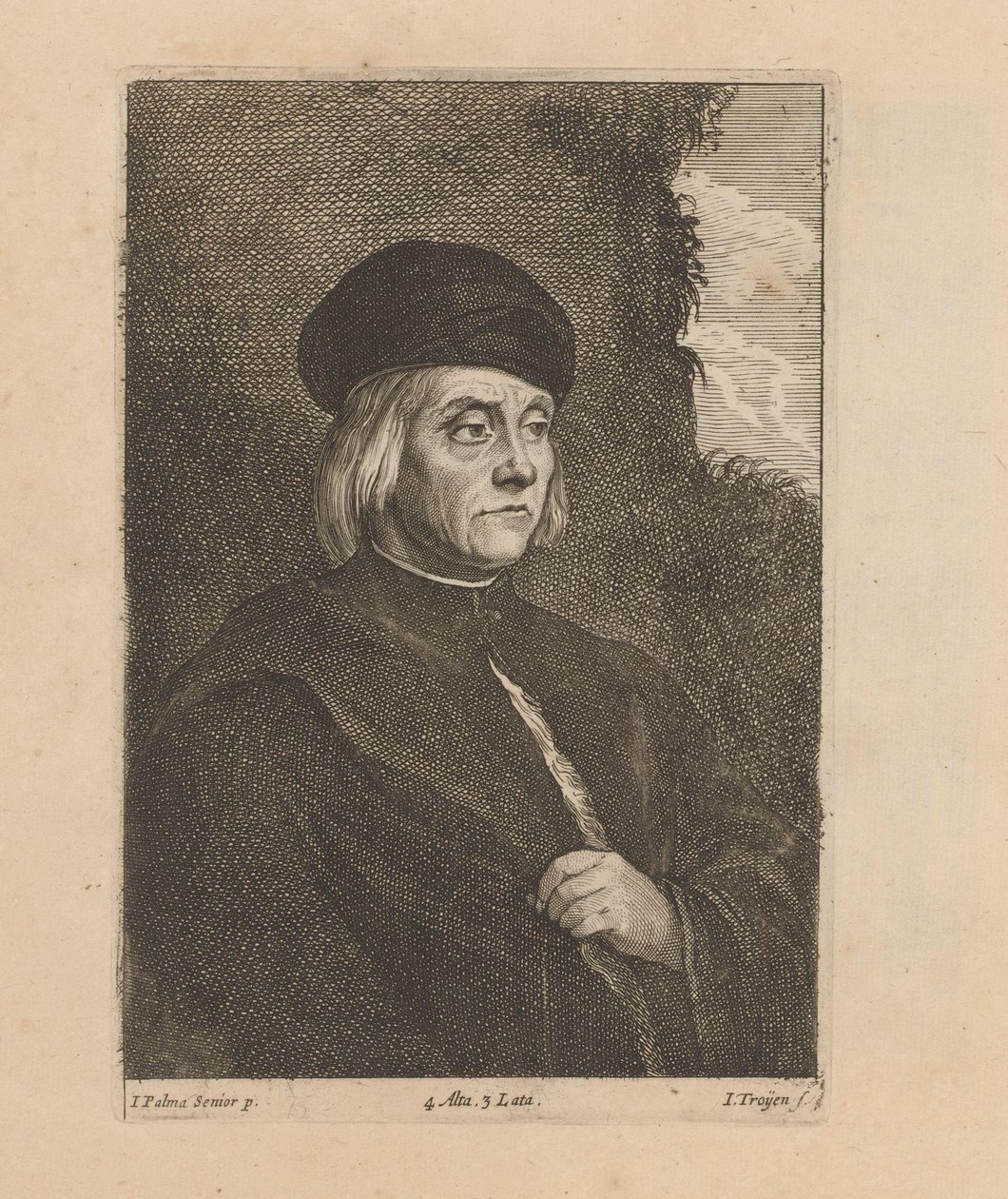 Porträt von Francesco Maria I della Rovere von Lucas Vorsterman (II)