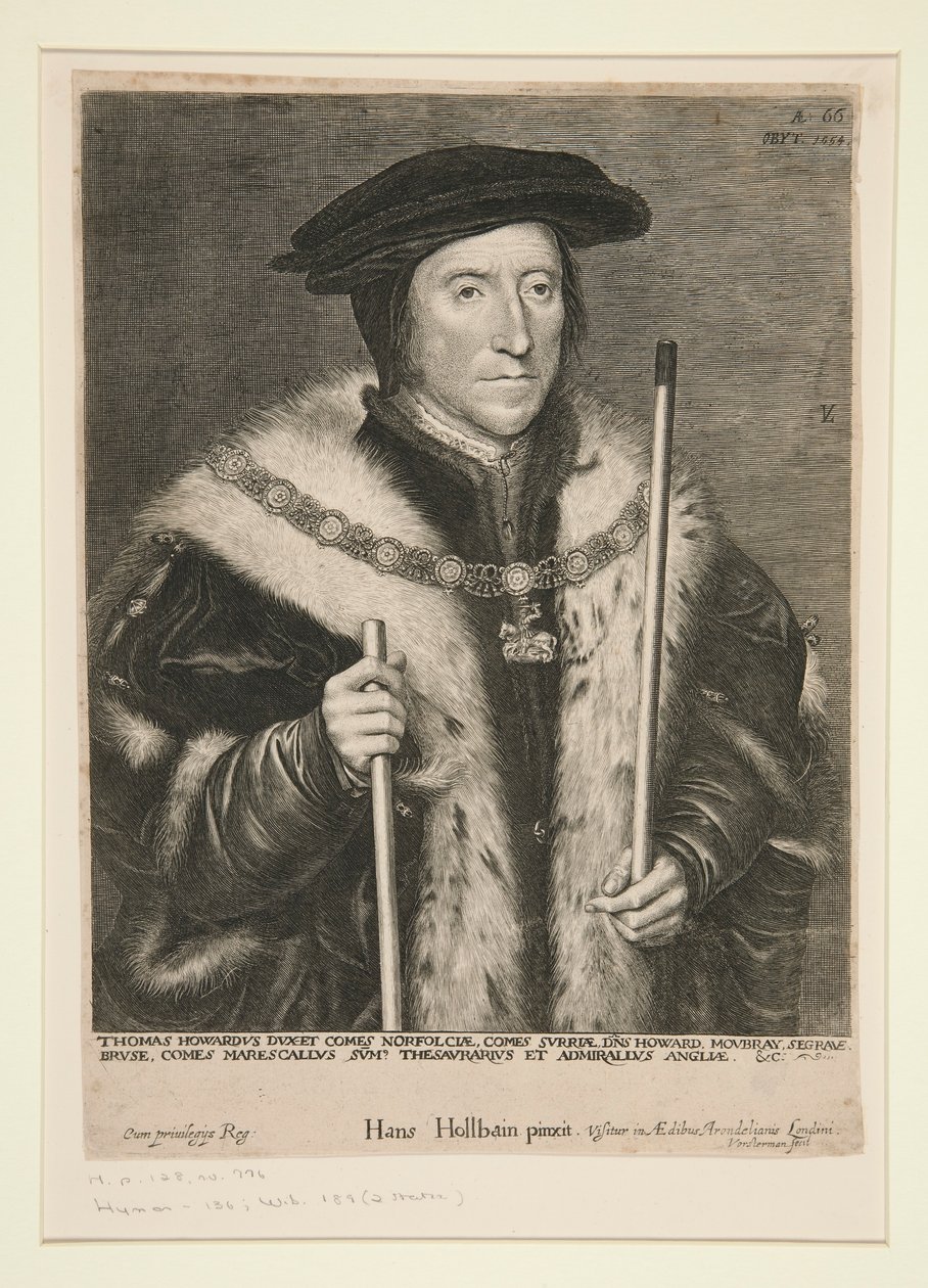 Thomas Howard, Earl of Arundel von Lucas Vorsterman the Elder