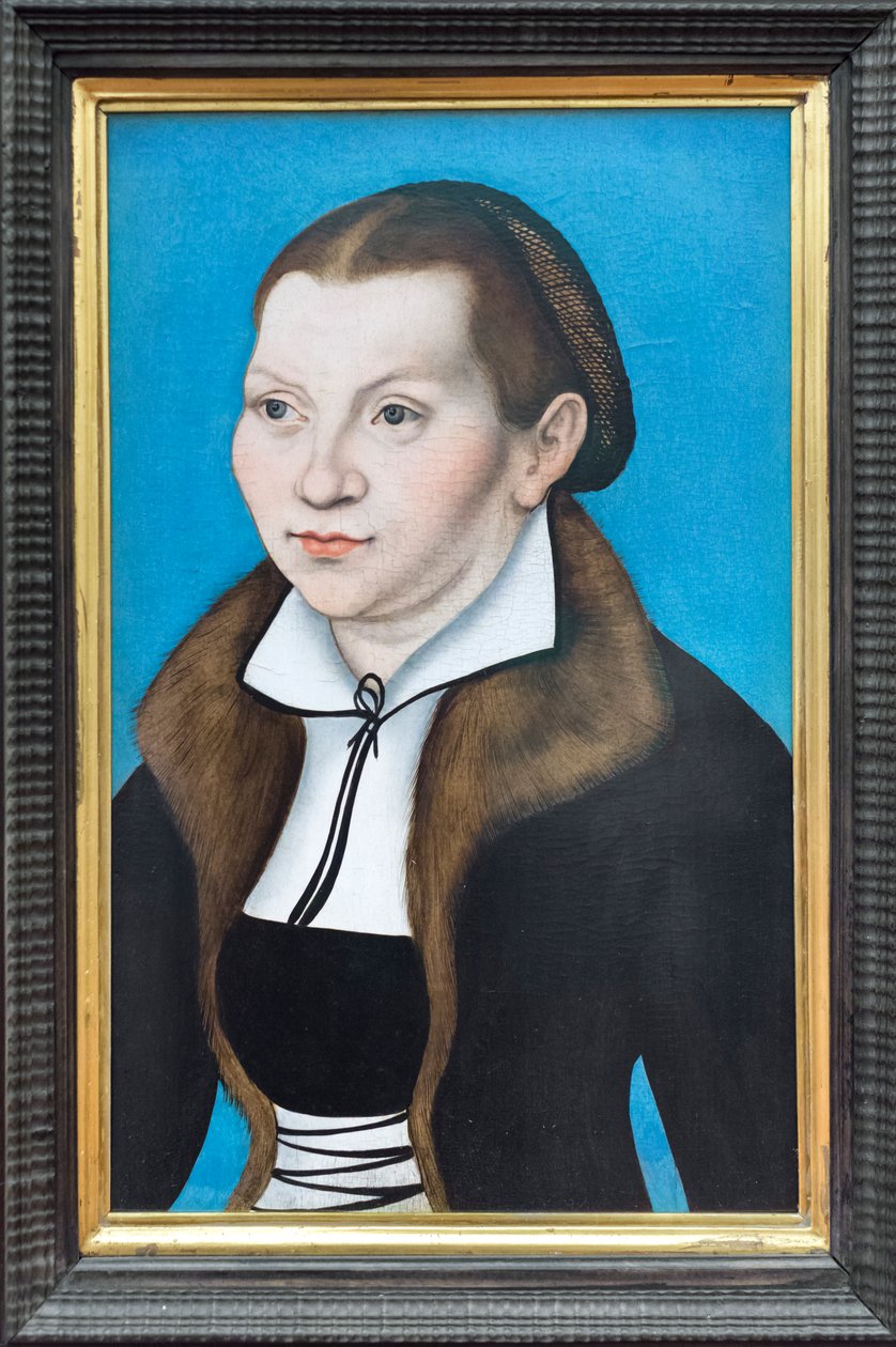 Porträts von Katharina von Bora von Lucas the Elder (workshop of) Cranach