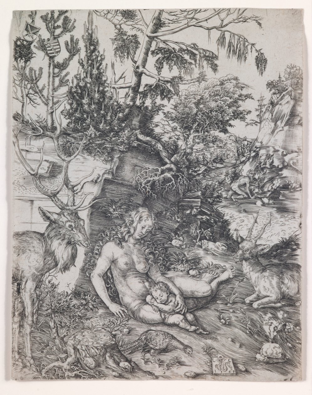 Die Buße des Heiligen Johannes Chrysostomus von Lucas the Elder Cranach