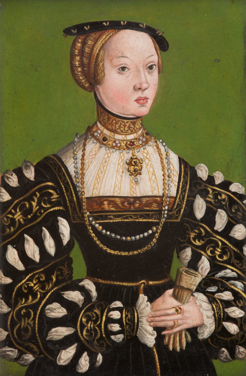 Elisabeth von Österreich (1526–1545), ca. 1551 von Lucas the Younger (school of) Cranach