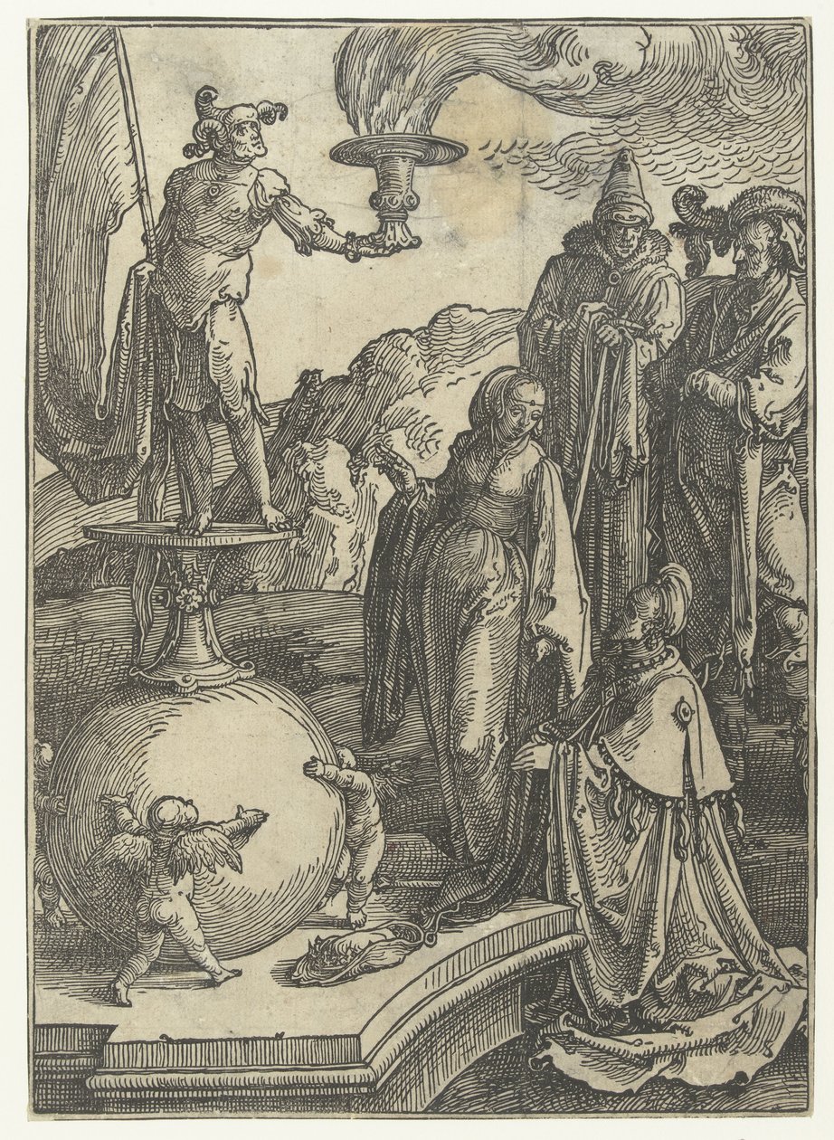 Der Götzendienst Salomos von Lucas van Leyden