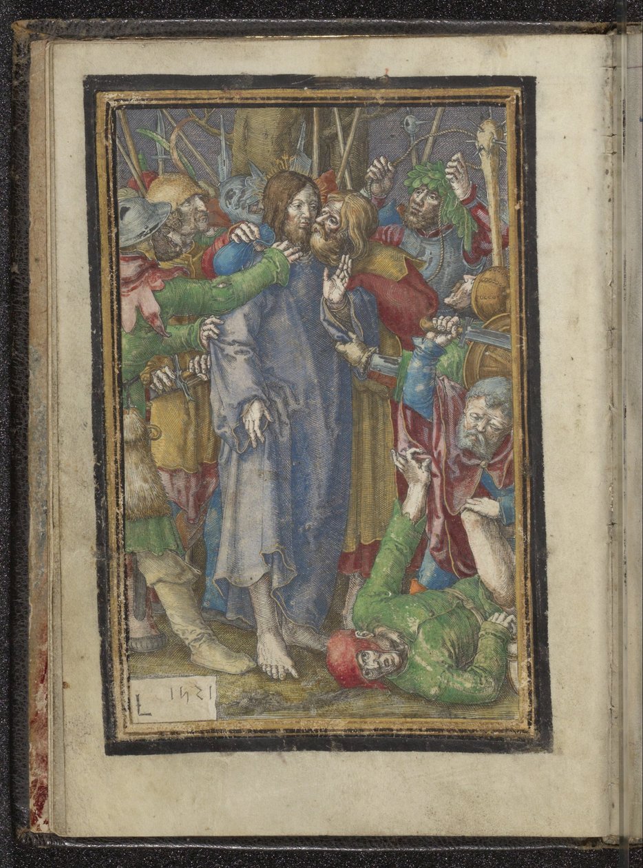 Gefangennahme Christi Passion Christi (Serientitel) von Lucas van Leyden