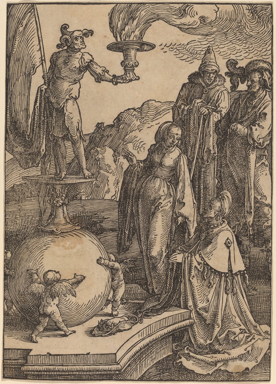 Salomos Götzendienst von Lucas van Leyden