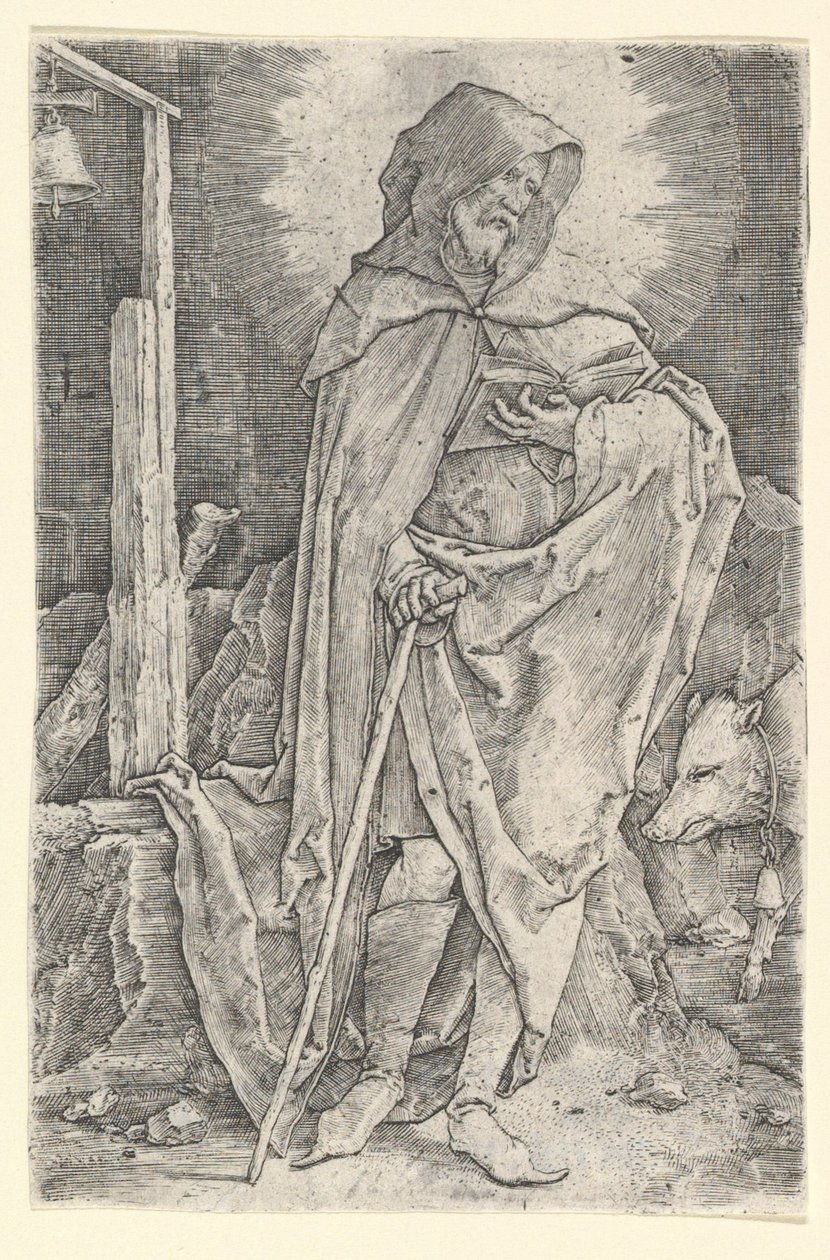 St. Antonius von Lucas van Leyden
