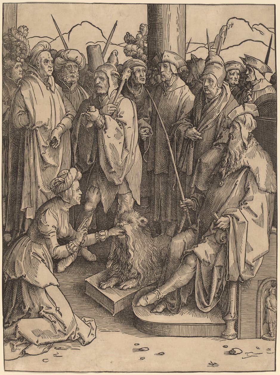 Der Mund der Wahrheit von Lucas van Leyden
