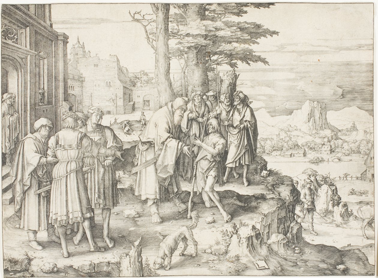 Die Rückkehr des verlorenen Sohnes von Lucas van Leyden