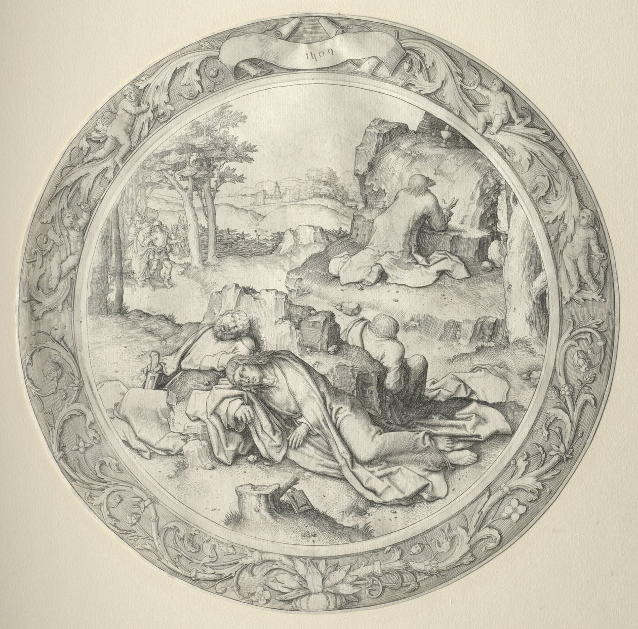 Die Runde Passion, 1509 von Lucas van Leyden