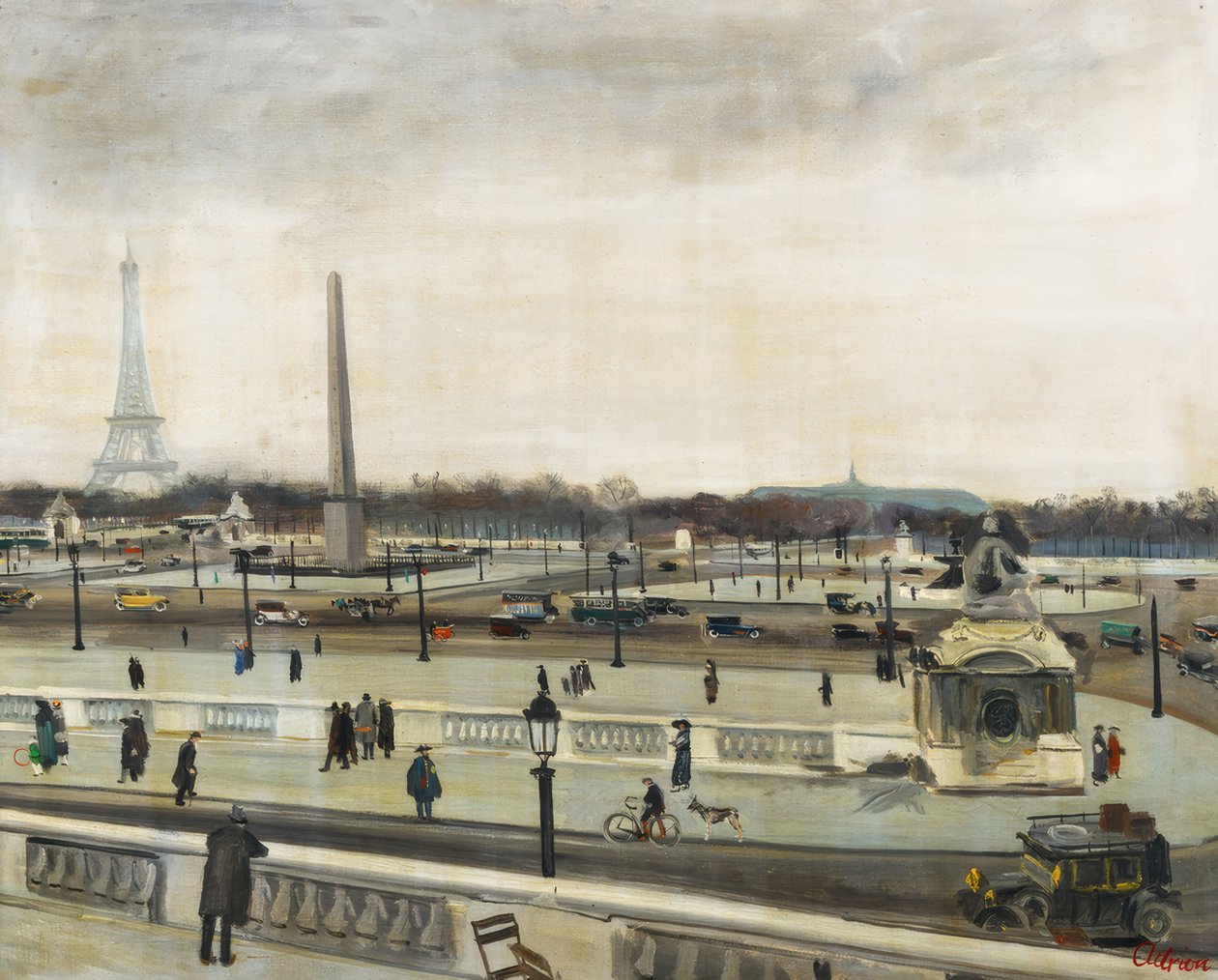 Ohne Titel (Place de la Concorde) von Lucien Adrion