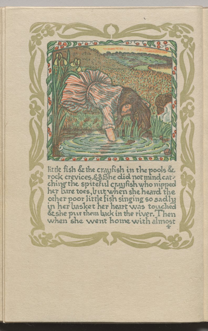 Die Königin der Fische: Platte 4 von Lucien Pissarro