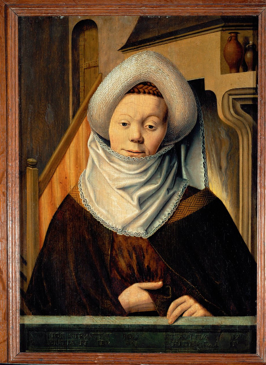 Die Sibylle von Delphi - aus einer Serie von 15 Sibyllen und heidnischen Propheten aus dem Münster, Deutschland von Ludger Tom the Younger Ring