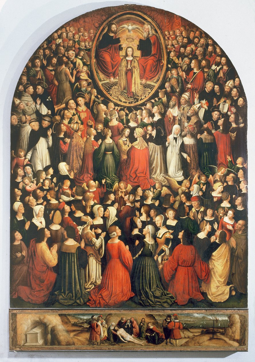 Krönung der Jungfrau, 1513 von Ludovico Brea
