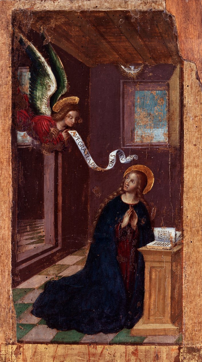 Geheimnisse des Rosenkranzes: Die Verkündigung von Ludovico Brea