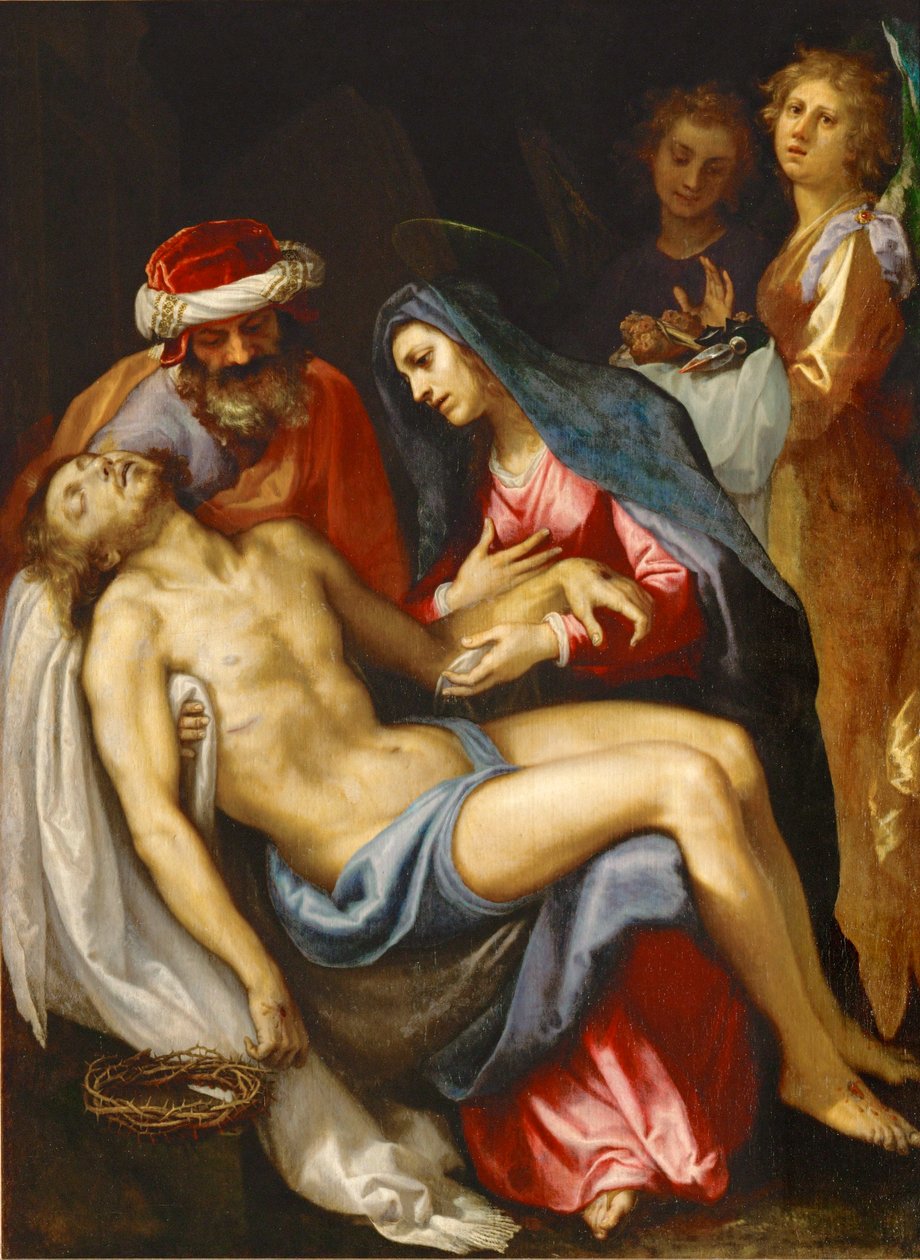 Pieta, Beweinung von Ludovico Cardi Cigoli: Kunstdruck