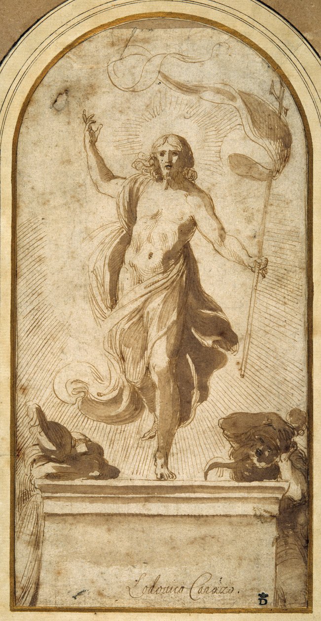 Die Auferstehung von Ludovico Carracci