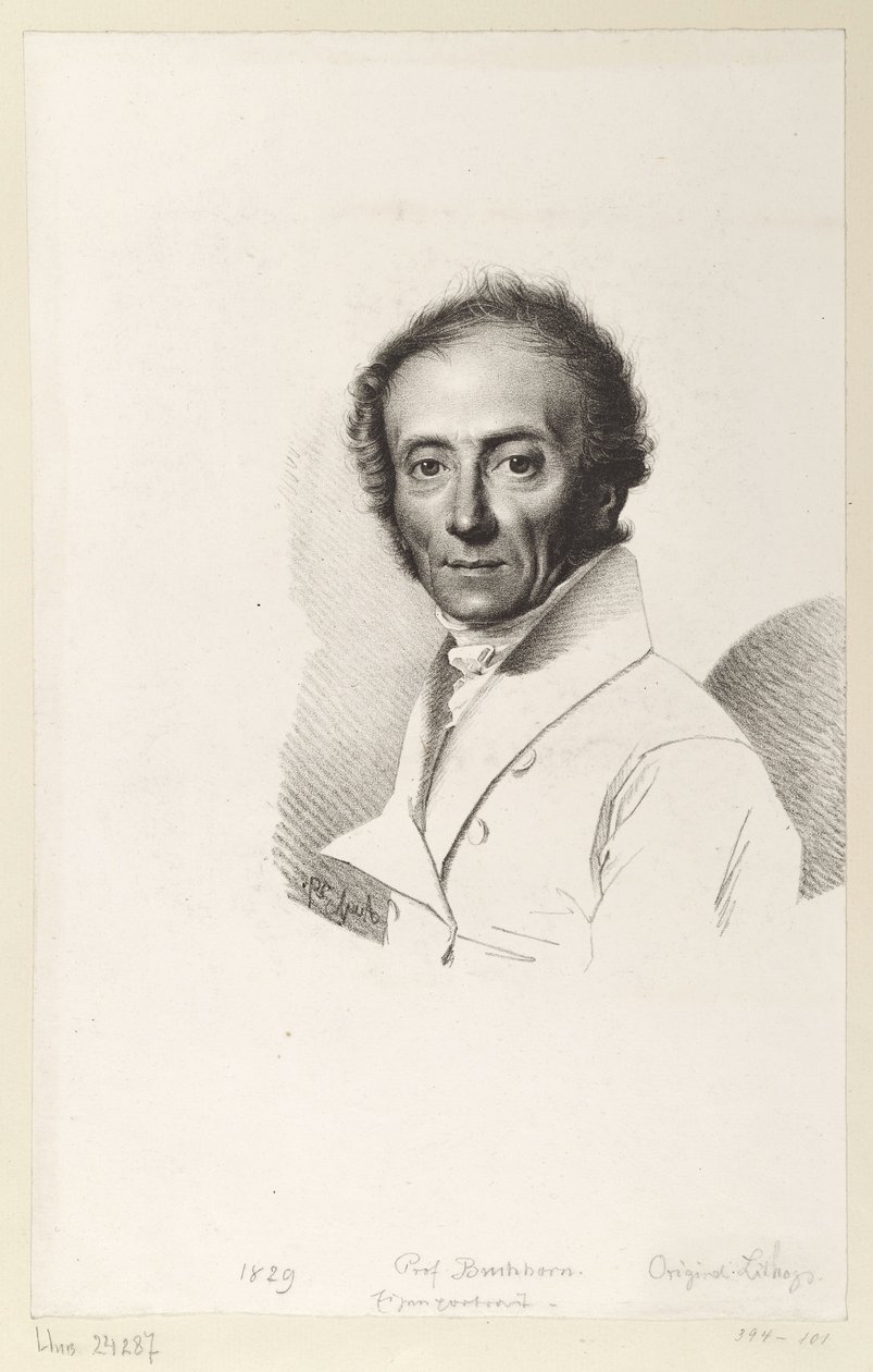 Selbstbildnis von Ludwig Buchhorn