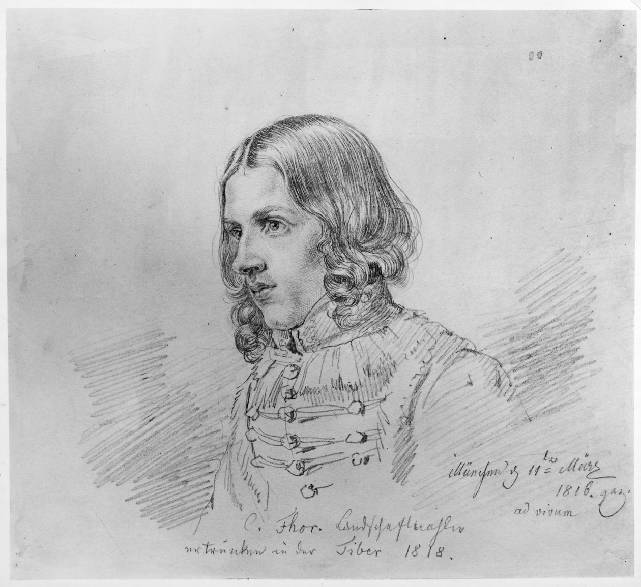 Bildnis Carl Philipp Fohr von Ludwig Emil Grimm
