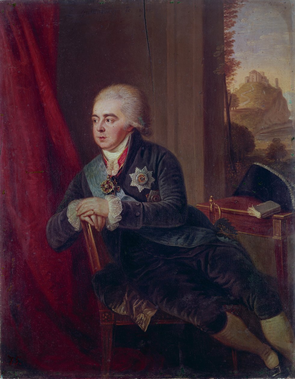 Porträt des Vizekanzlers Prinz Alexander Kurakin 1752-1818, 1801 von Ludwig Guttenbrunn