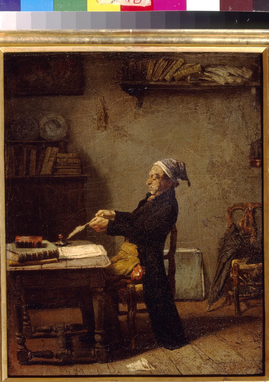 Wissenschaftler bei der Arbeit von Knaus, Ludwig von Ludwig Knaus
