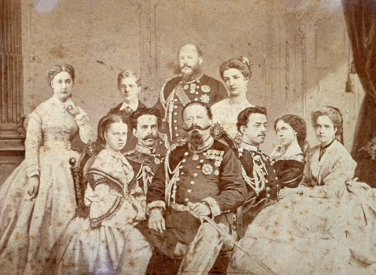 Mitglieder der königlichen Familie von Savoyen von Luigi Montabone