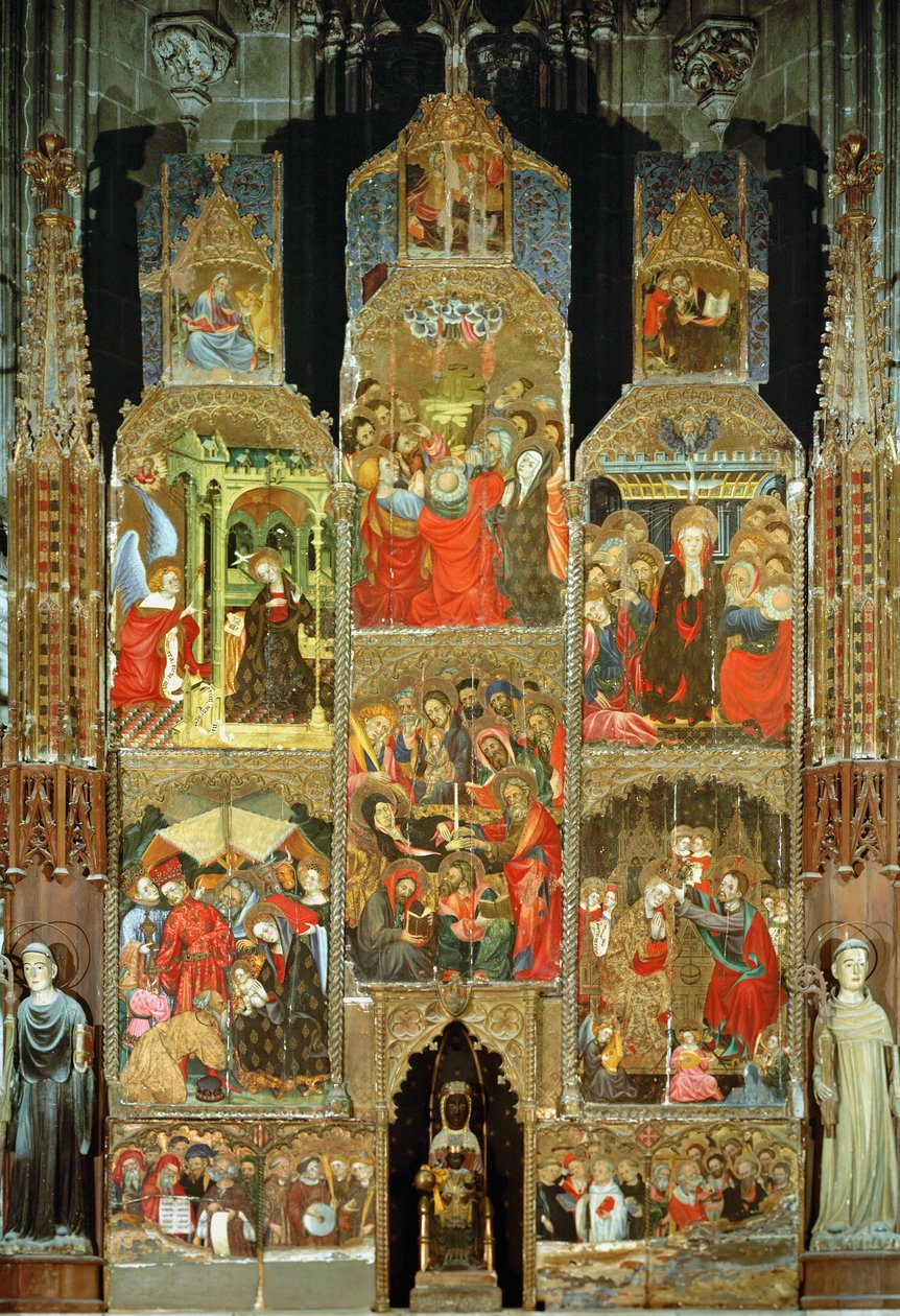 Altar von St. Maria von Luis Borrassa