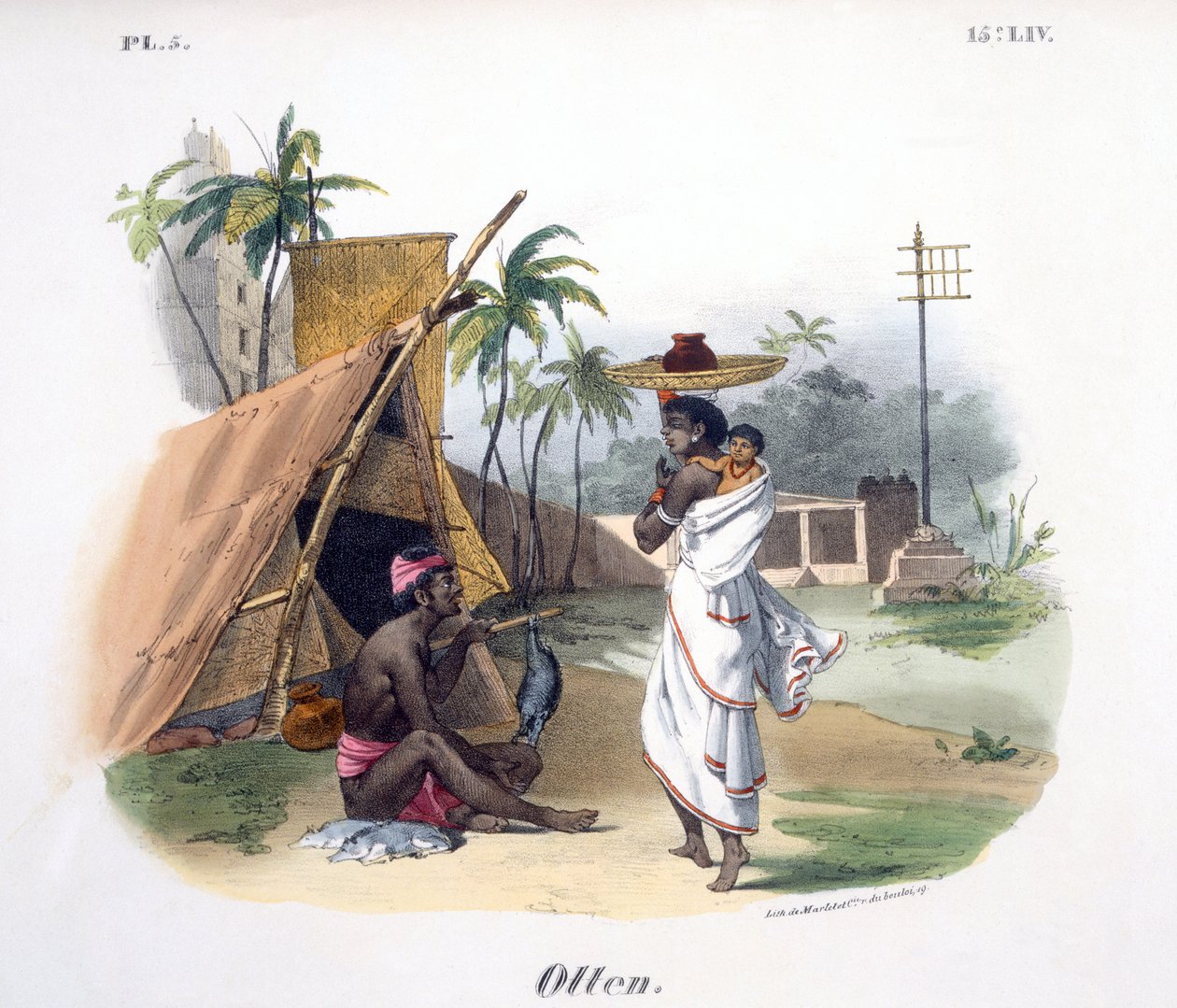 Arme Leute, 1827-35 von M.E. Burnouf