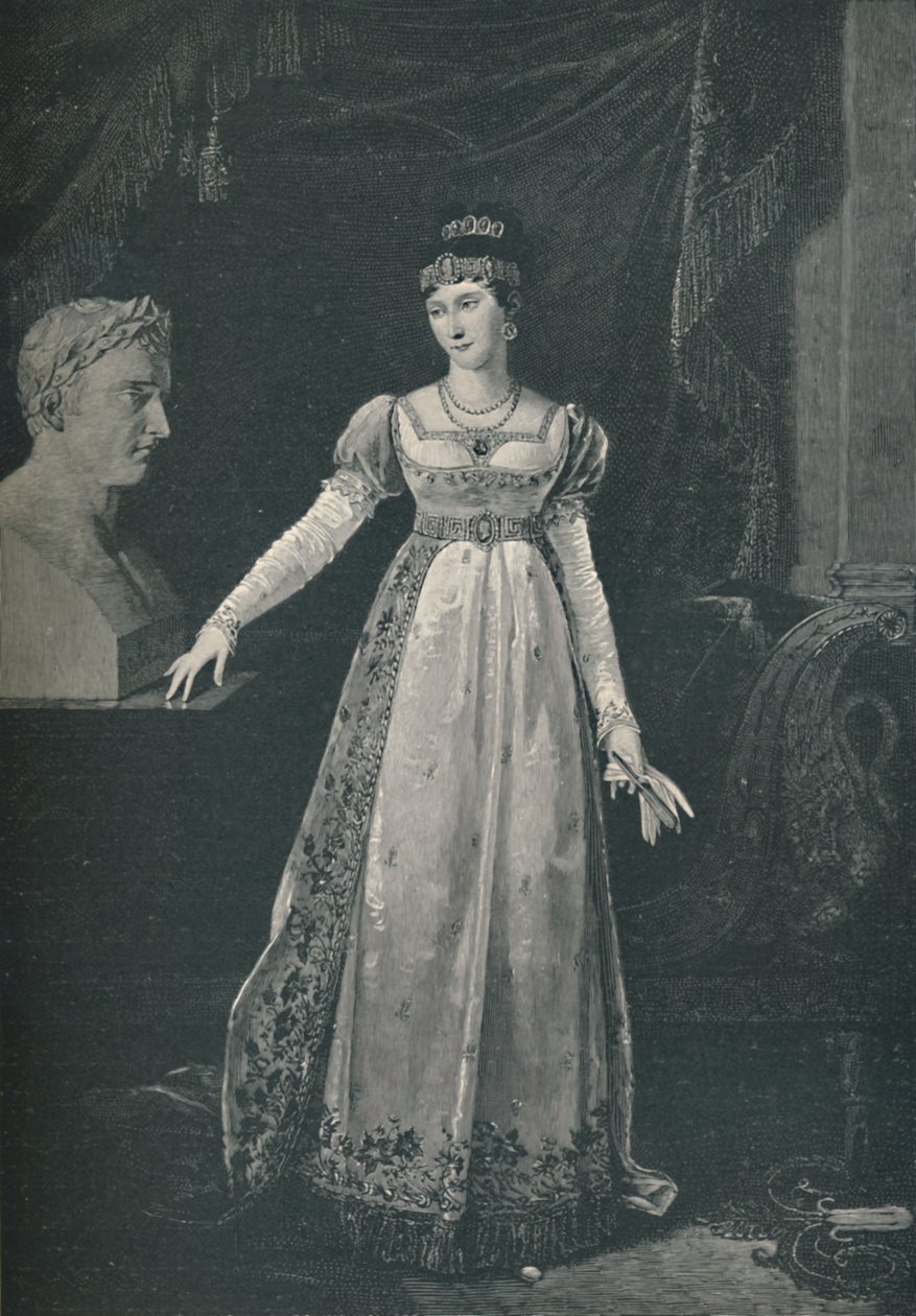 Marie-Pauline Bonaparte - Madame Leclerc, Prinzessin Borghese, ca. 1806, 1896 von M. Haider