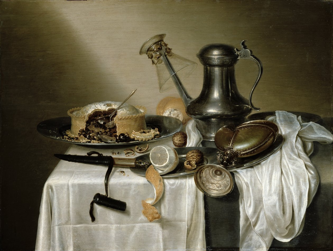 Die Trüffelpastete, 1644 von Maerten Boelema de Stomme