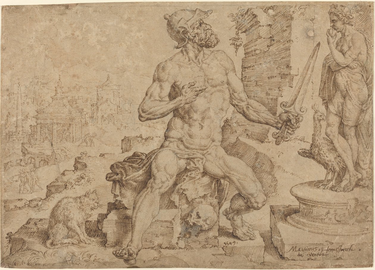 Simeon der Patriarch von Maerten van Heemskerck