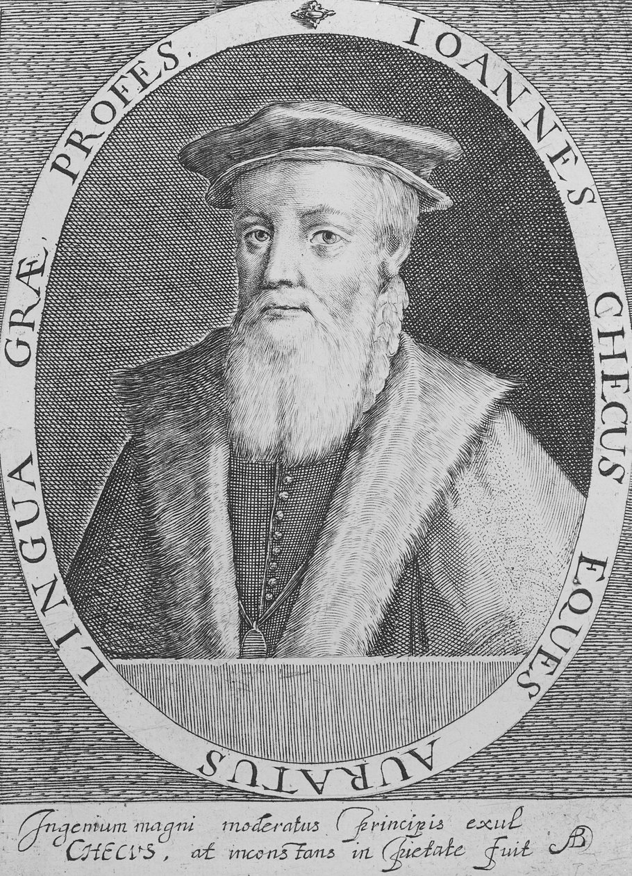 John Cheke, 1620 von Magdalena de Passe