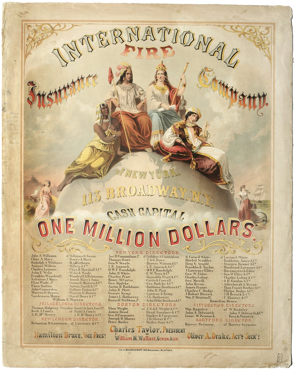International Fire Insurance Company of New York von Major and Knapp Sarony