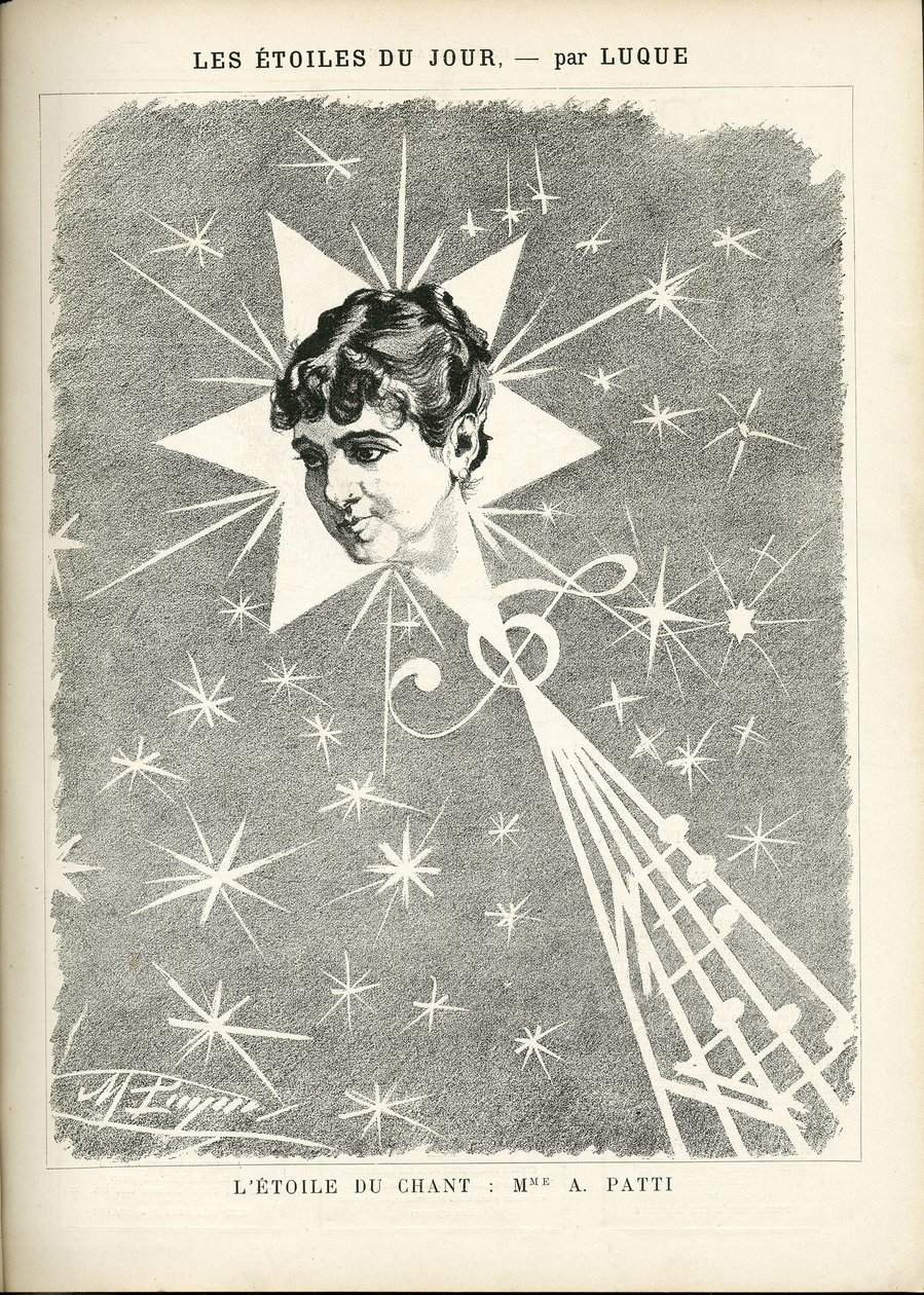 Illustration von Manuel Luque in La Caricature (1880) von Manuel Luque