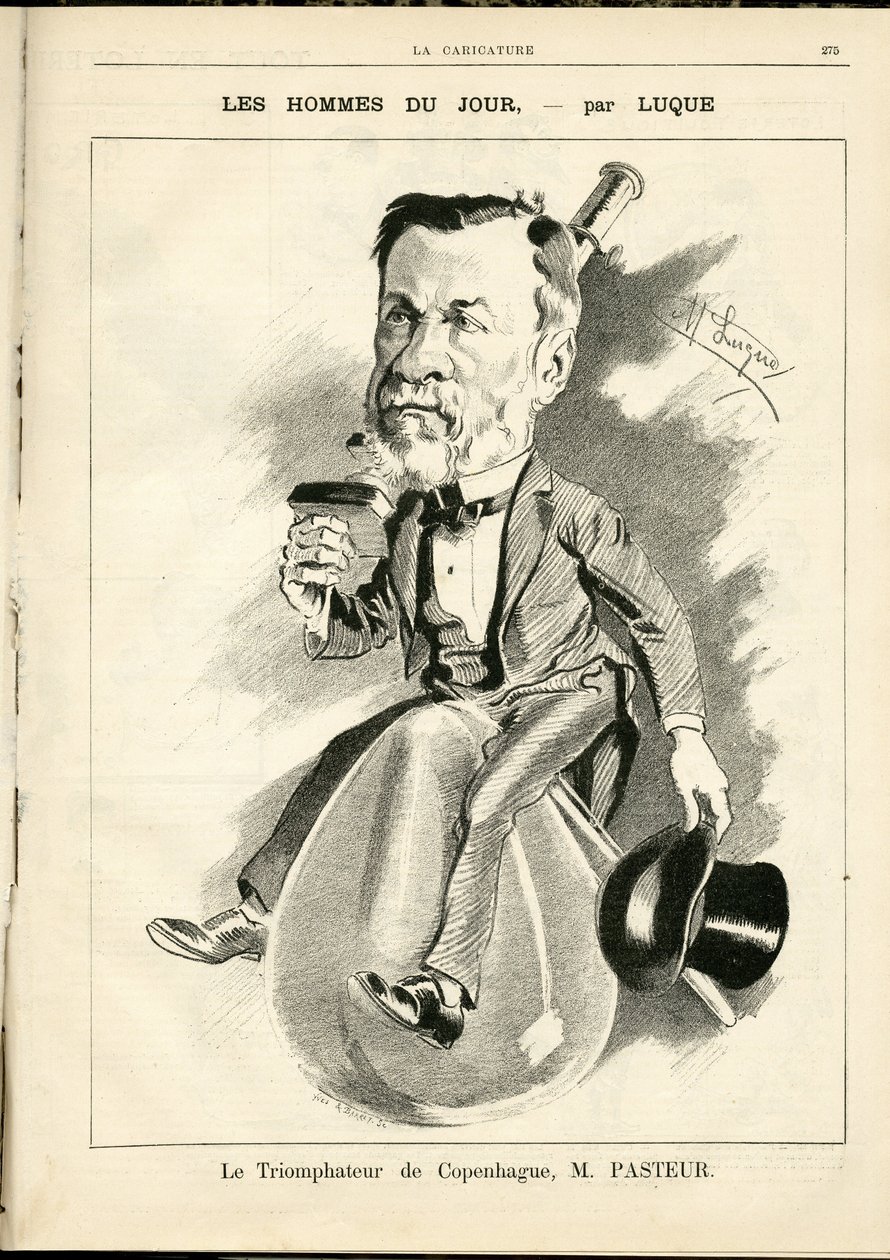 Illustration von Manuel Luque in La Caricature (1880) von Manuel Luque