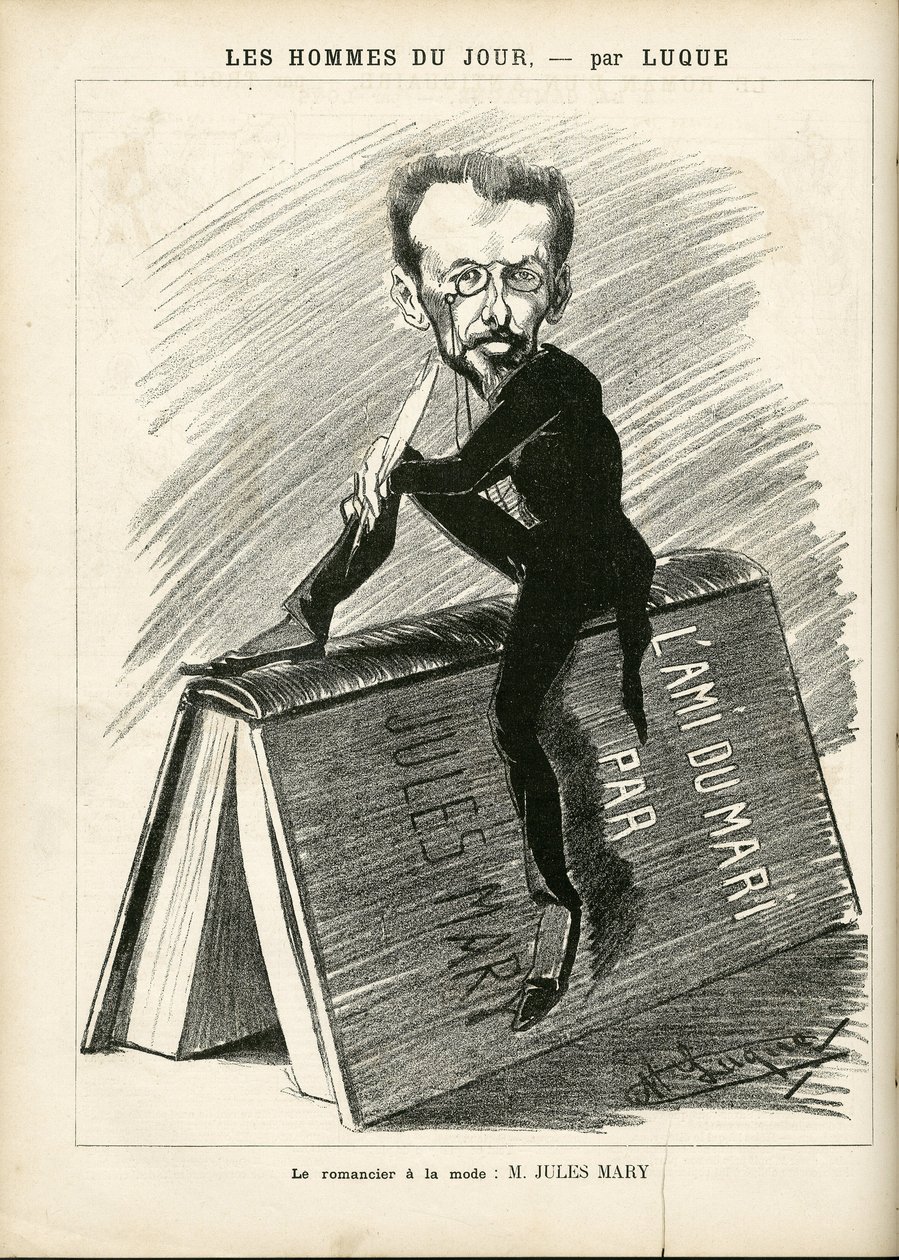 Illustration von Manuel Luque (1854-1919) in La Caricature (1880) von Manuel Luque