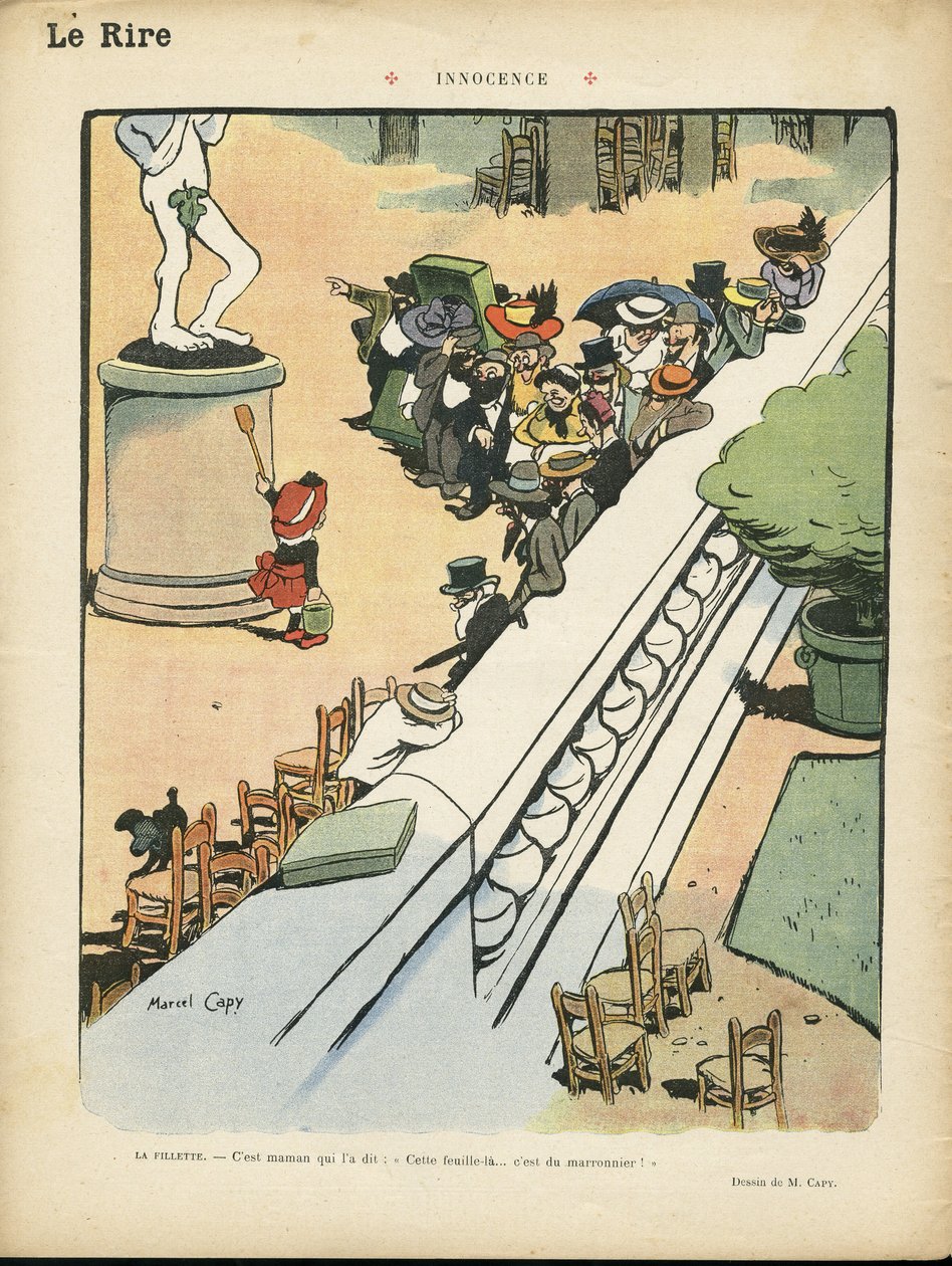 Illustration von Marcel Capy (1865-1941) in Le Rire